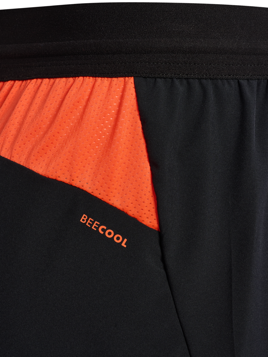 hmlBLAZE PRO TRAINING SHORTS, BLACK/ORANGE, packshot