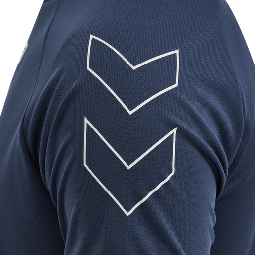 hmlTE TIHALT T-SHIRT, INSIGNIA BLUE, packshot
