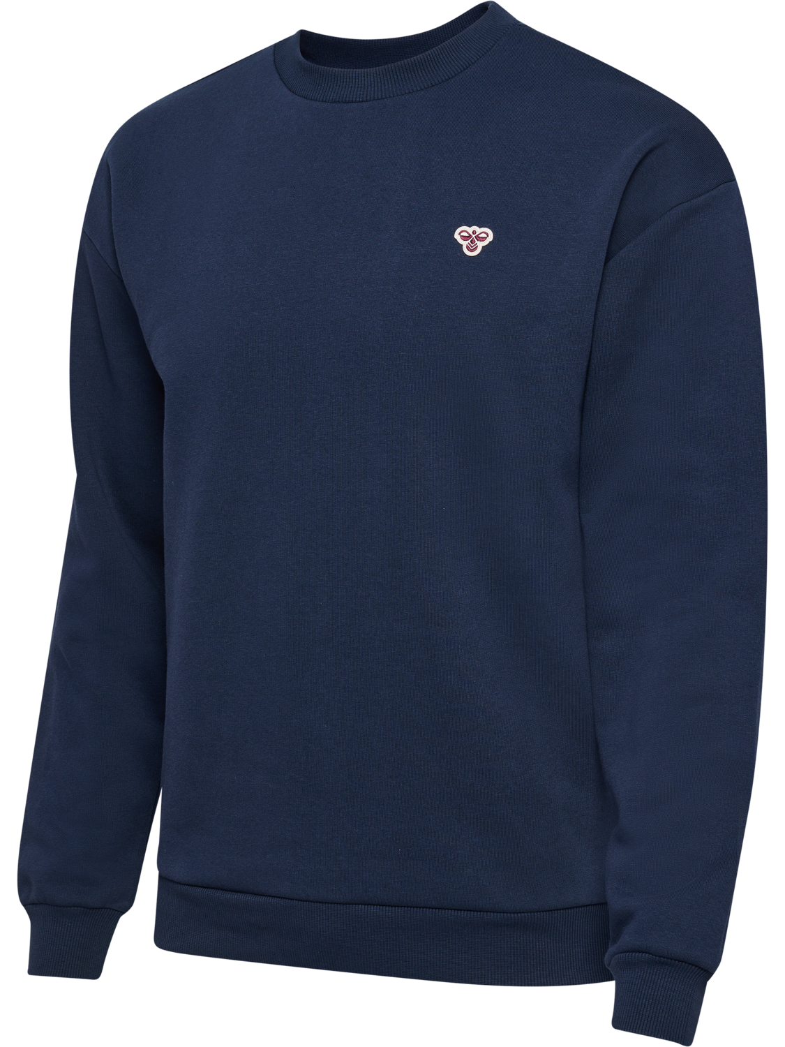 hmlLOOSE CREWNECK BEE, DRESS BLUES, packshot