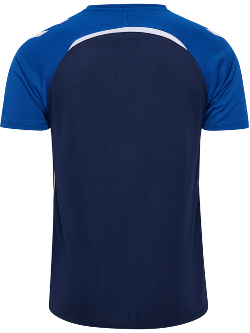 hmlLEAD 2.0 JERSEY S/S, MARINE/TRUE BLUE, packshot