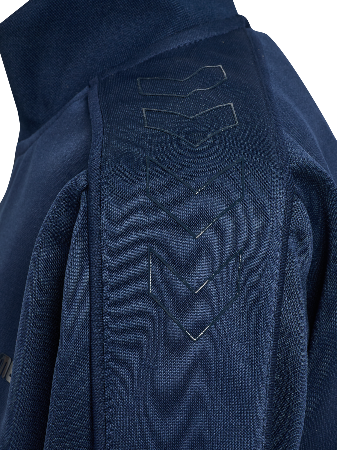 hmlJR REG LOGO TRACK SUIT, DRESS BLUES, packshot