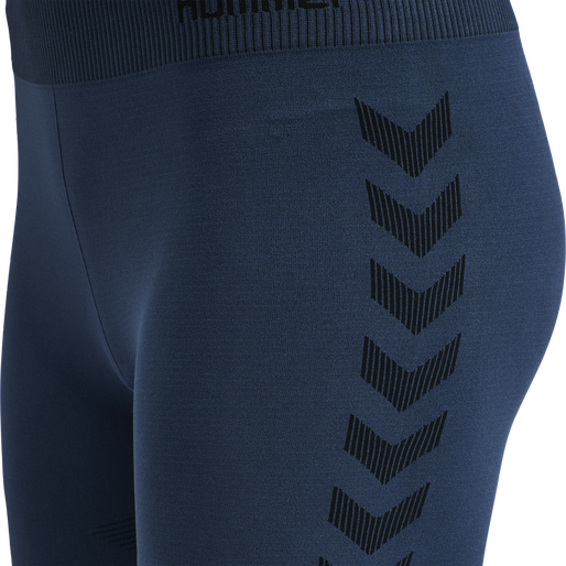 HUMMEL FIRST SEAMLESS TR SHT TIGH W, DARK DENIM, packshot