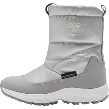 ROOT PUFFER BOOT RECYCLED TEX INFANT, SILVER, packshot
