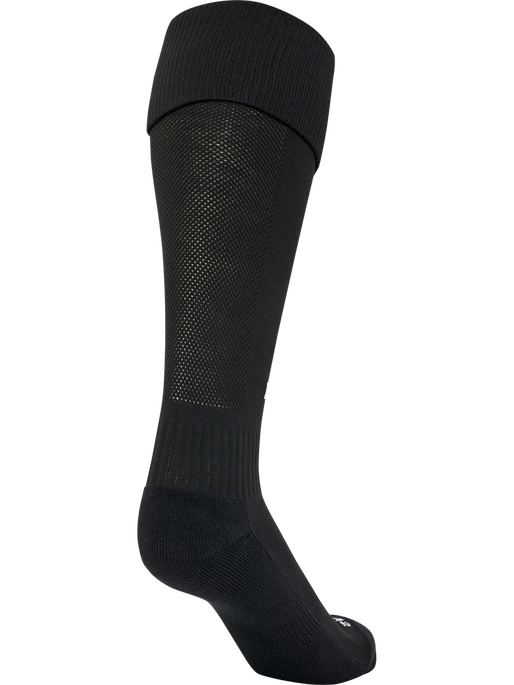 hmlESSENTIAL FOOTBALL SOCKS, BLACK/WHITE, packshot