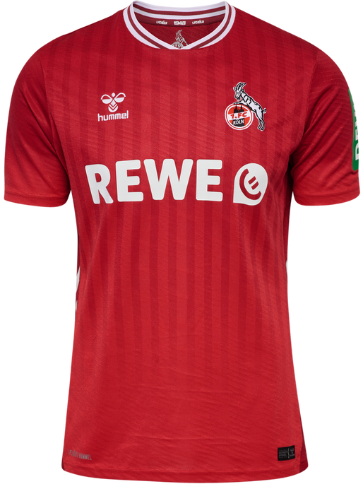 1FCK 25/26 AWAY JERSEY S/S, TRUE RED, packshot