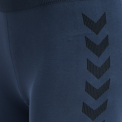 HUMMEL FIRST SEAMLESS TR TIGHTS W, DARK DENIM HUMMEL FIRST SEAMLESS TR TIGHTS W, DARK DENIM, packshot