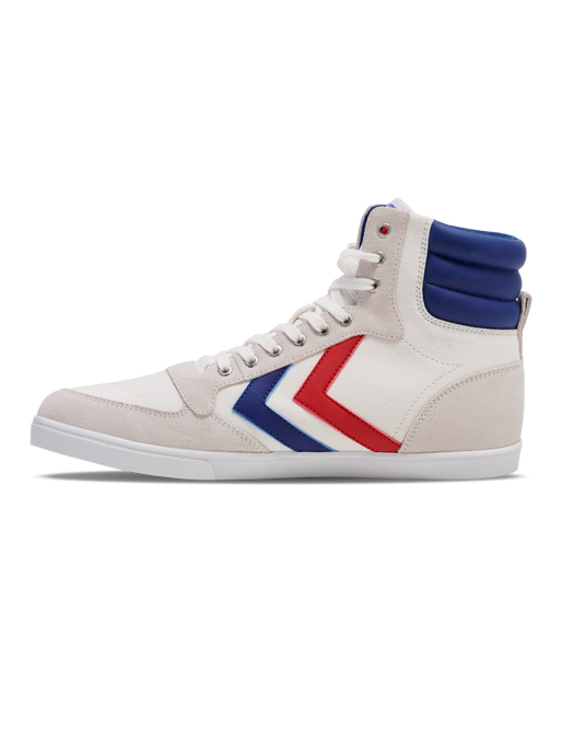 HUMMEL SLIMMER STADIL HIGH, WHITE/BLUE/RED/GUM HUMMEL SLIMMER STADIL HIGH, WHITE/BLUE/RED/GUM, packshot