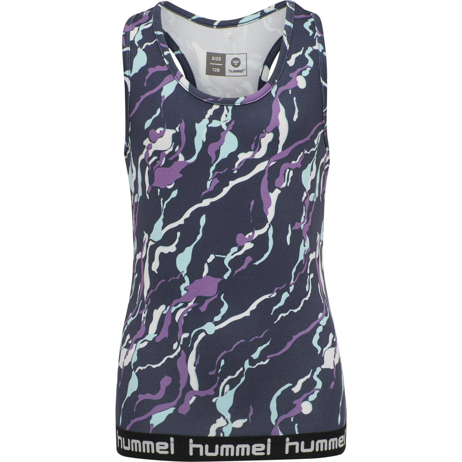 hmlNANNA TOP, OMBRE BLUE, packshot