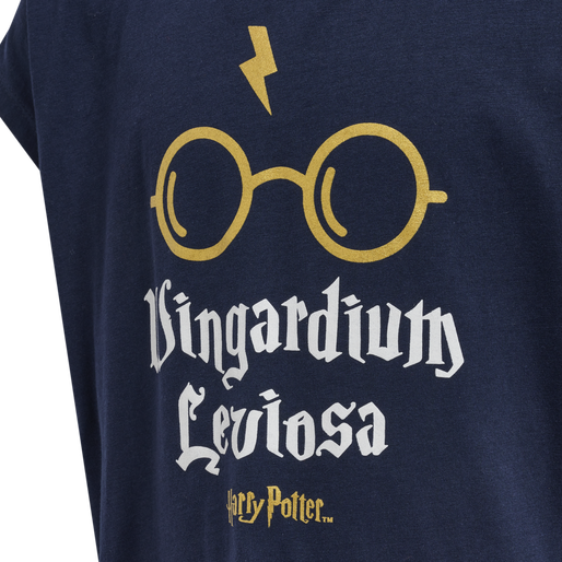 hmlHARRY POTTER DIEZ T-SHIRT S/S, BLACK IRIS hmlHARRY POTTER DIEZ T-SHIRT S/S, BLACK IRIS, packshot