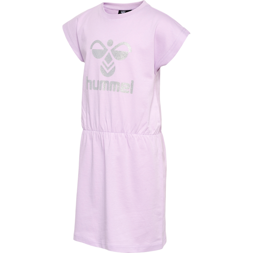hmlFLOWY DRESS S/S, ORCHID BLOOM, packshot
