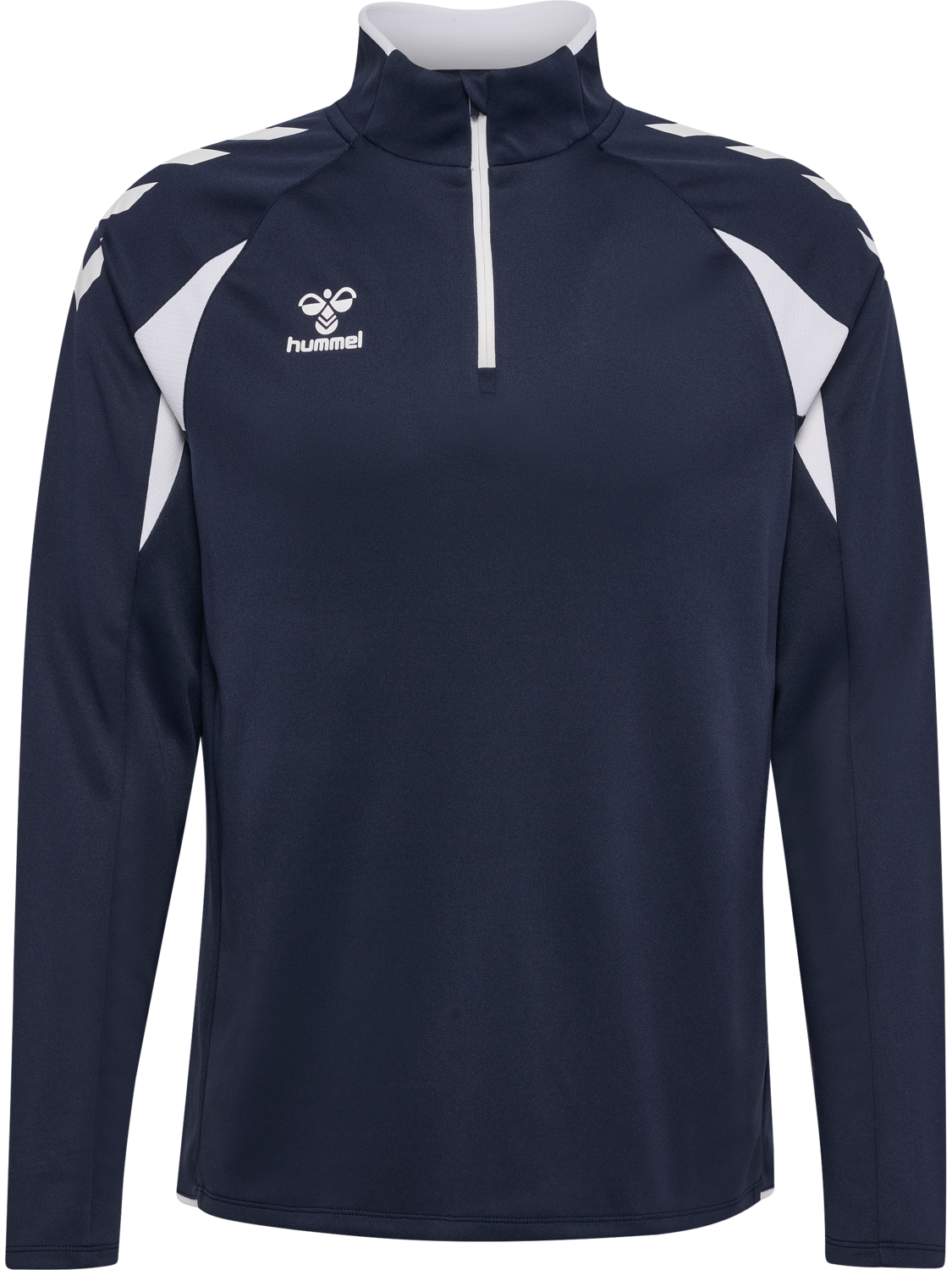 hmlCORE 2.0 HALF ZIP, MARINE/WHITE, packshot