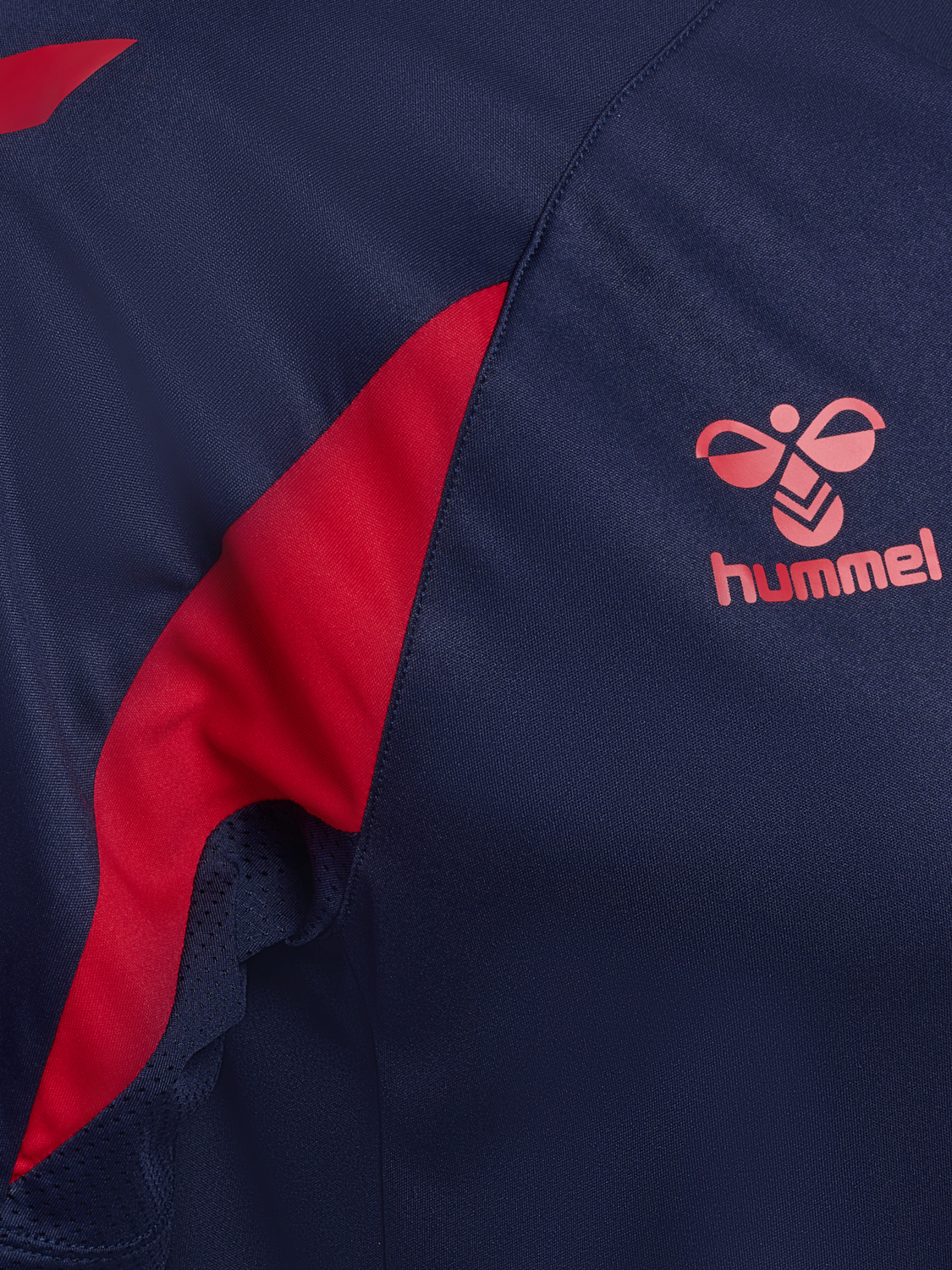 hmlCORE 2.0 JERSEY S/S, MARINE/TRUE RED, packshot
