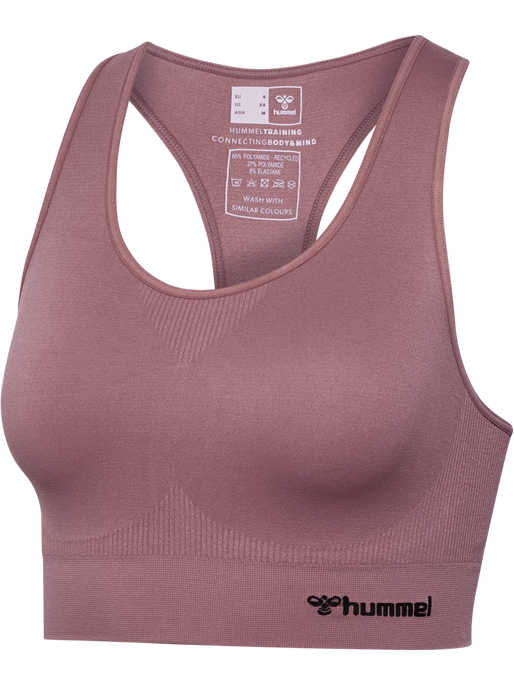 hmlTIF SEAMLESS SPORTS TOP, ROSE TAUPE, packshot