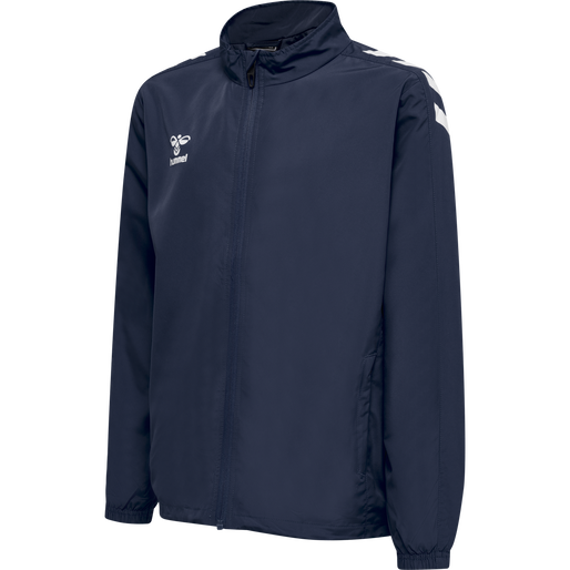 hmlCORE XK MICRO ZIP JACKET KIDS, MARINE hmlCORE XK MICRO ZIP JACKET KIDS, MARINE, packshot
