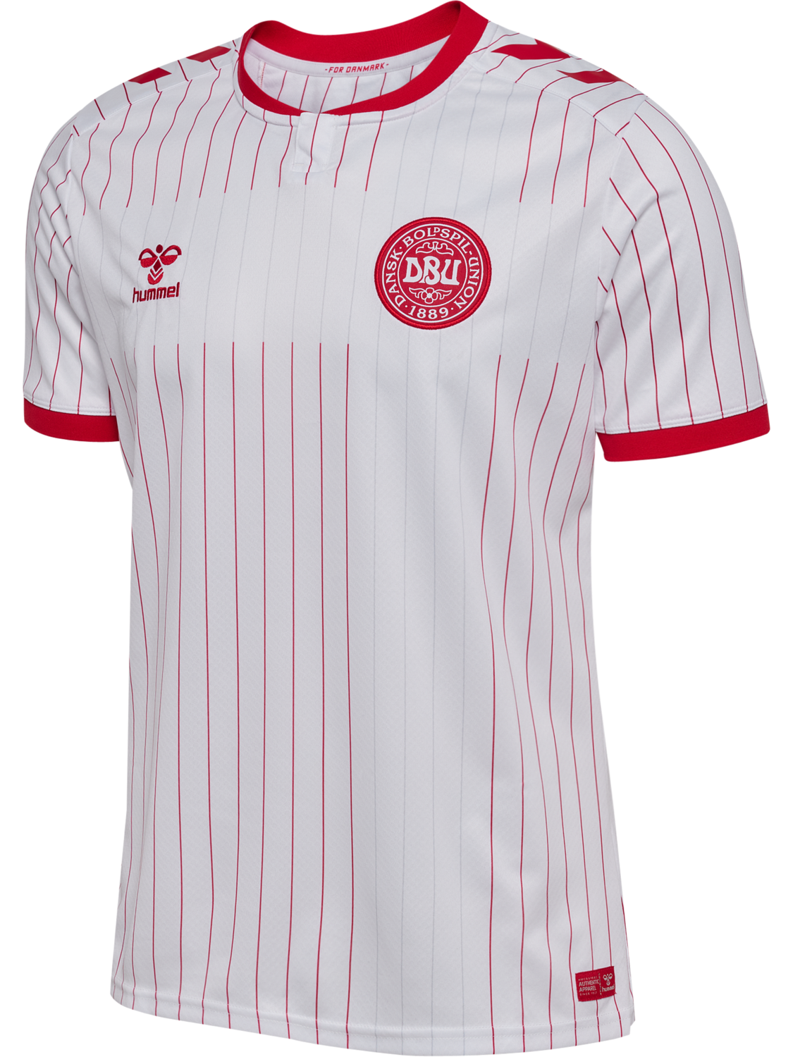 DBU 26 AWAY JERSEY S/S, WHITE, packshot