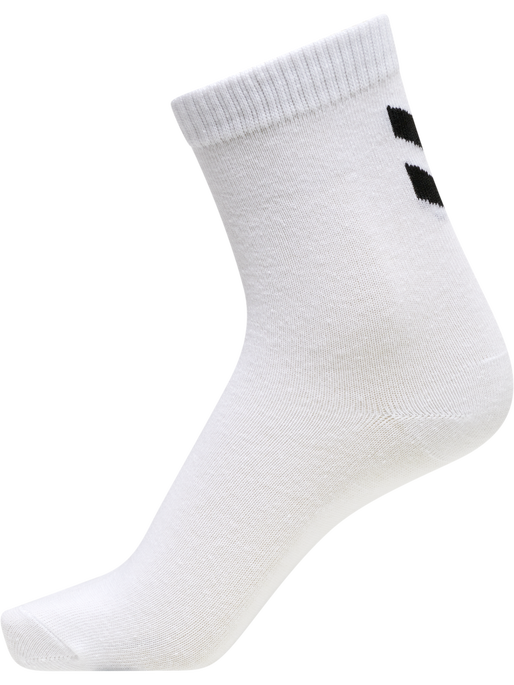hmlMAKE MY DAY SOCK 5-PACK, BRIGHT WHITE/BRIGHT WHITE hmlMAKE MY DAY SOCK 5-PACK, BRIGHT WHITE/BRIGHT WHITE, packshot