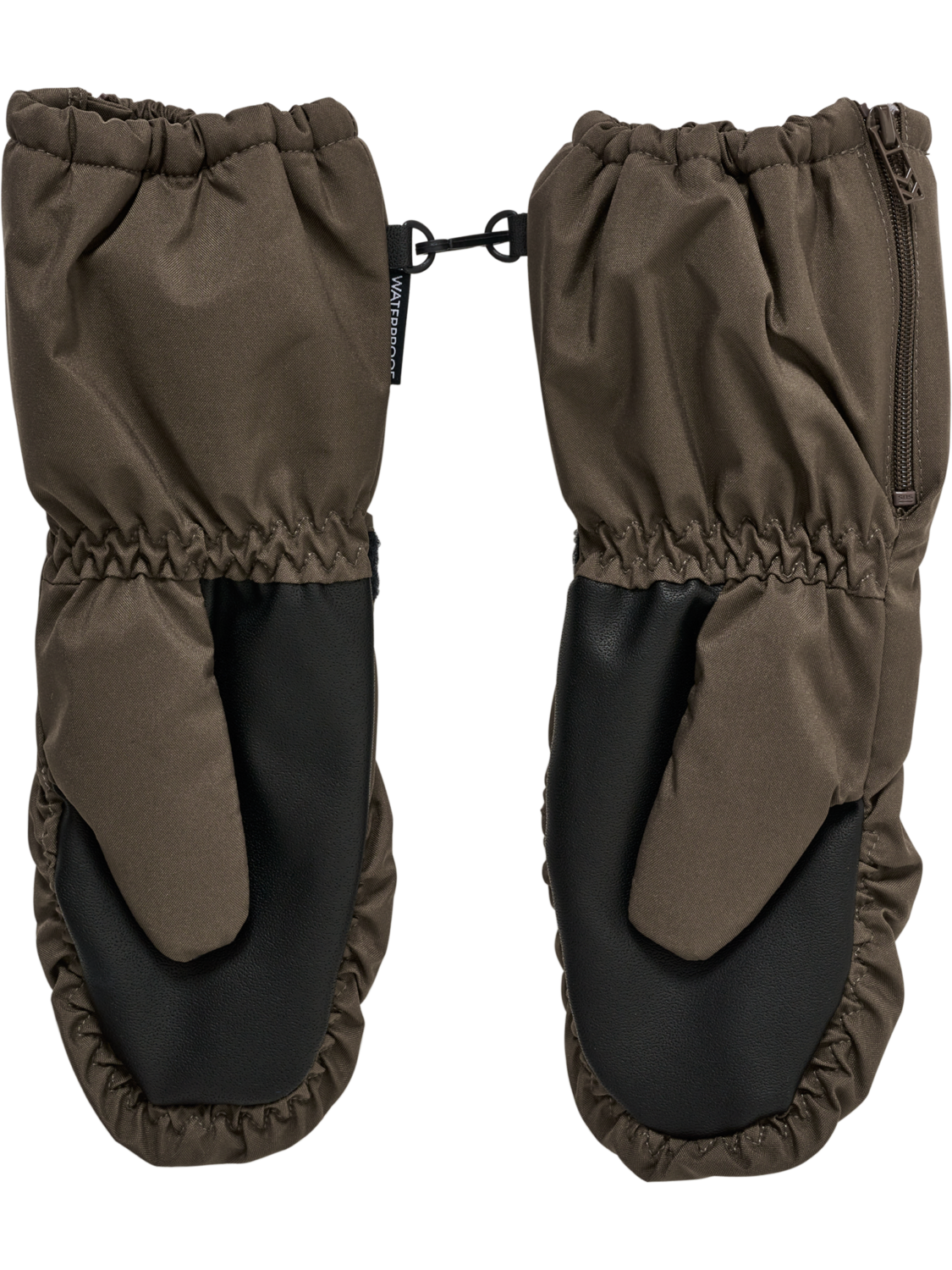 hmlIGLO TEX MITTENS, MAJOR BROWN, packshot