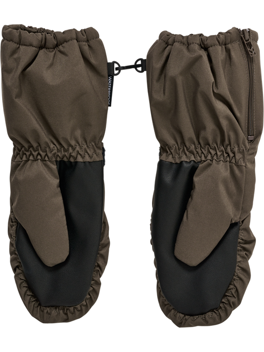 hmlIGLO TEX MITTENS, MAJOR BROWN, packshot