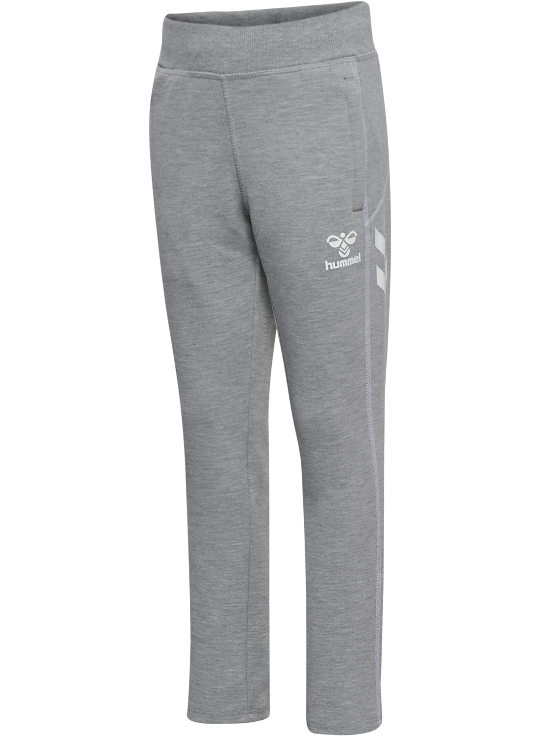 hmlMOVE 2.0 PANTS KIDS, GREY MELANGE, packshot