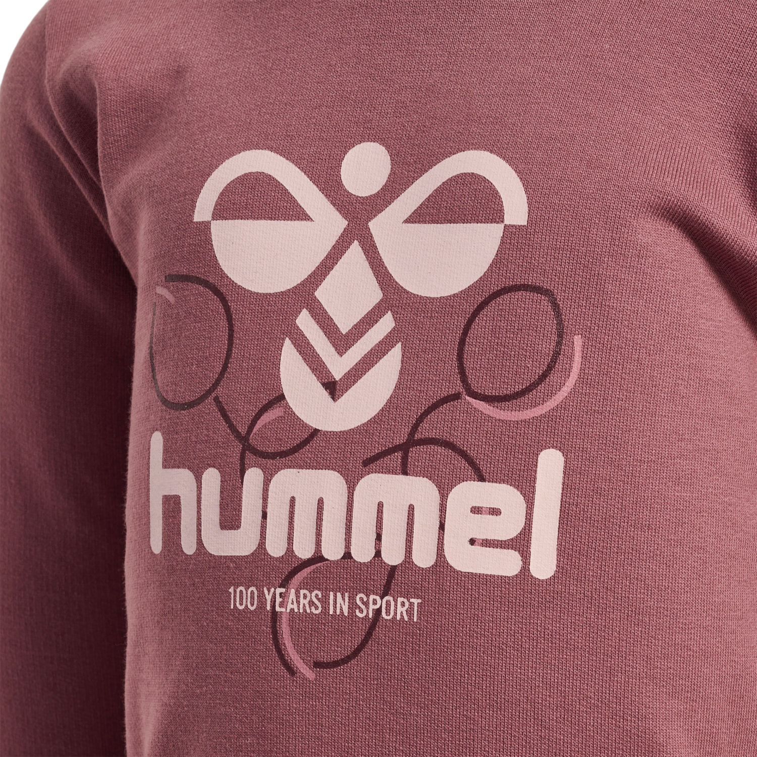 hmlLIME SWEATSHIRT, ROSE BROWN, packshot