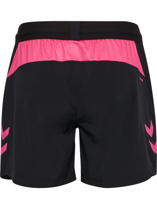 hmlBLAZE PRO TRAINING SHORTS WO, BLACK/PINK, packshot