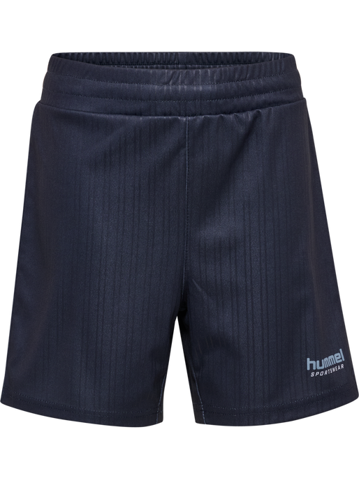 hmlJR LOOSE BALL  JERSEY S/S SET, FADED DENIM hmlJR LOOSE BALL  JERSEY S/S SET, FADED DENIM, packshot