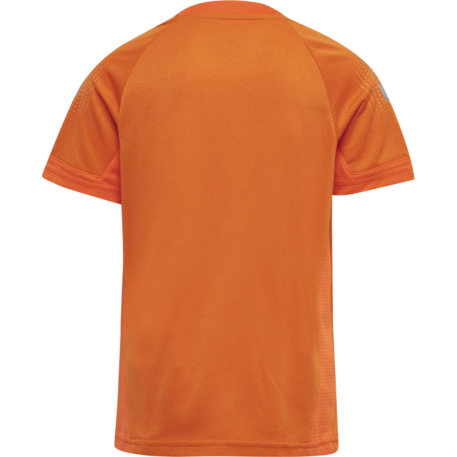 hmlLEAD S/S POLY JERSEY KIDS, ORANGE TIGER, packshot