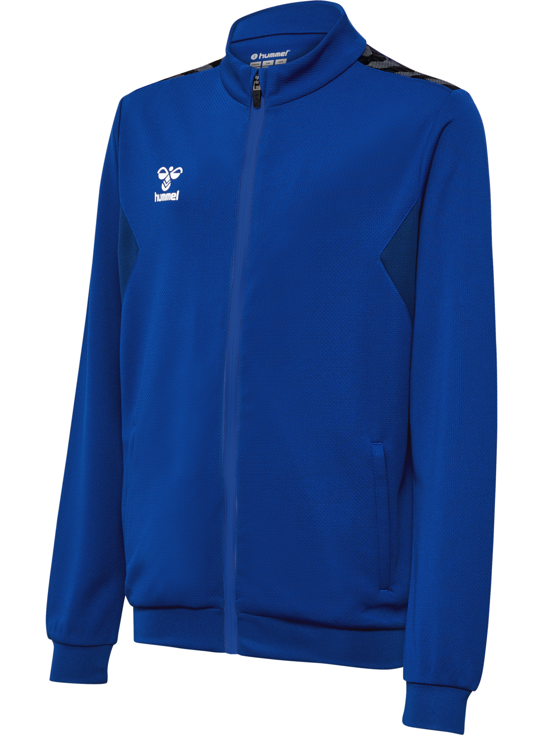 hmlAUTHENTIC PL ZIP JACKET KIDS, TRUE BLUE, packshot