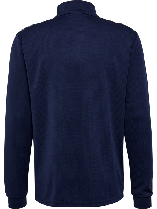 hmlAUTHENTIC HALF ZIP SWEAT, MARINE, packshot