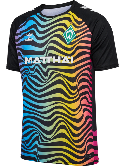WER 24/25 GK JERSEY S/S, MULTI COLOUR, packshot
