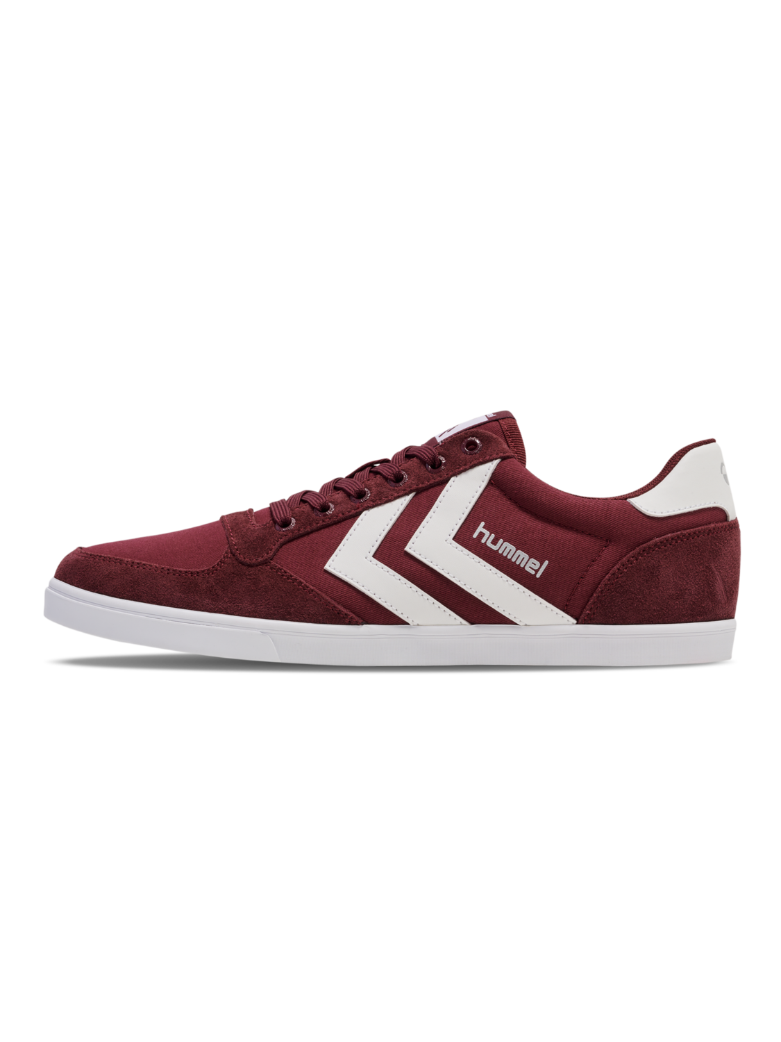 HUMMEL SLIMMER STADIL LOW, CABERNET, packshot