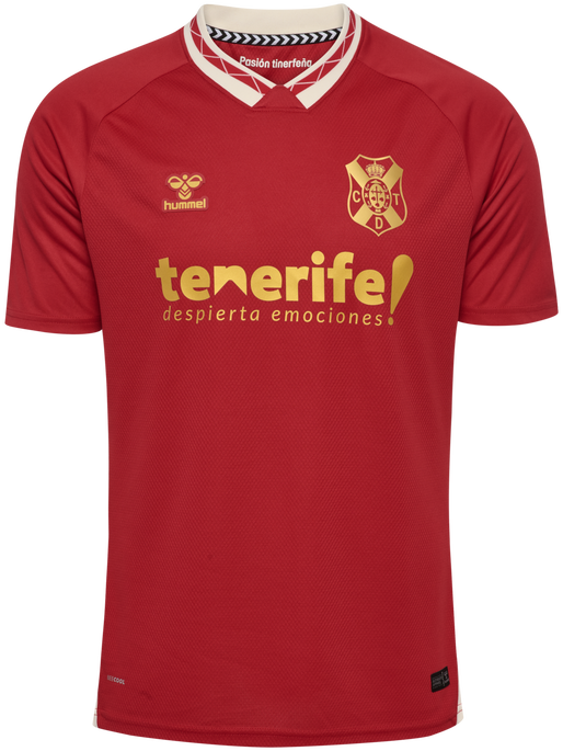 CDT 25/26 AWAY JERSEY S/S, SCARLET SMILE CDT 25/26 AWAY JERSEY S/S, SCARLET SMILE, packshot