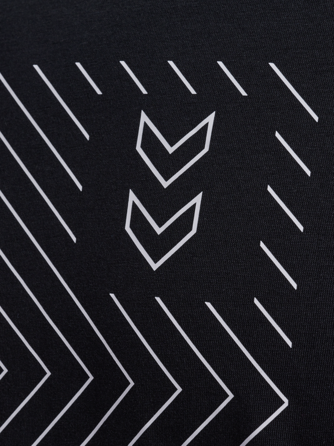 hmlACTIVE SQUARE CO TEE S/S, BLACK, packshot