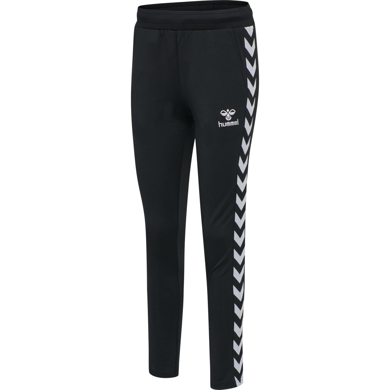 hmlNELLY 2.0 TAPERED PANTS, BLACK, packshot