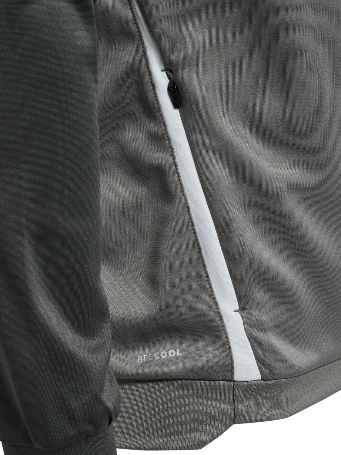 hmlLEAD 2.0 TRACK ZIP JACKET, STEEL GRAY/ASPHALT, packshot