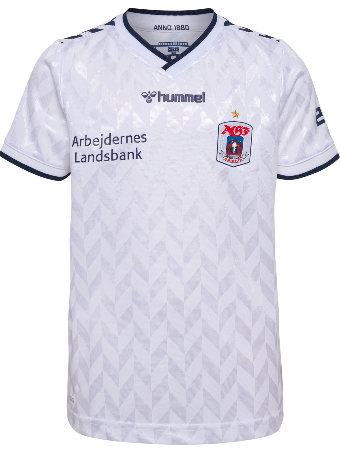 AGF 23/24 HOME JERSEY S/S KIDS, WHITE WO SPONSOR, packshot