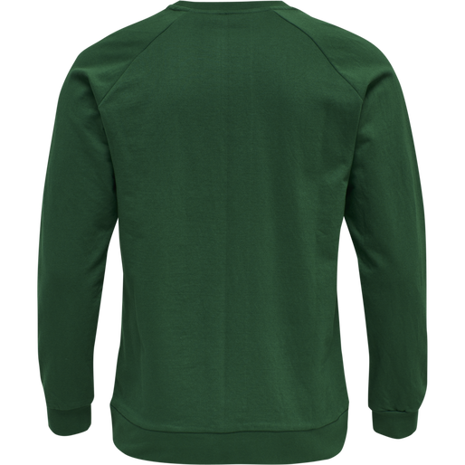 HMLGO COTTON LOGO SWEATSHIRT WOMAN, EVERGREEN, packshot