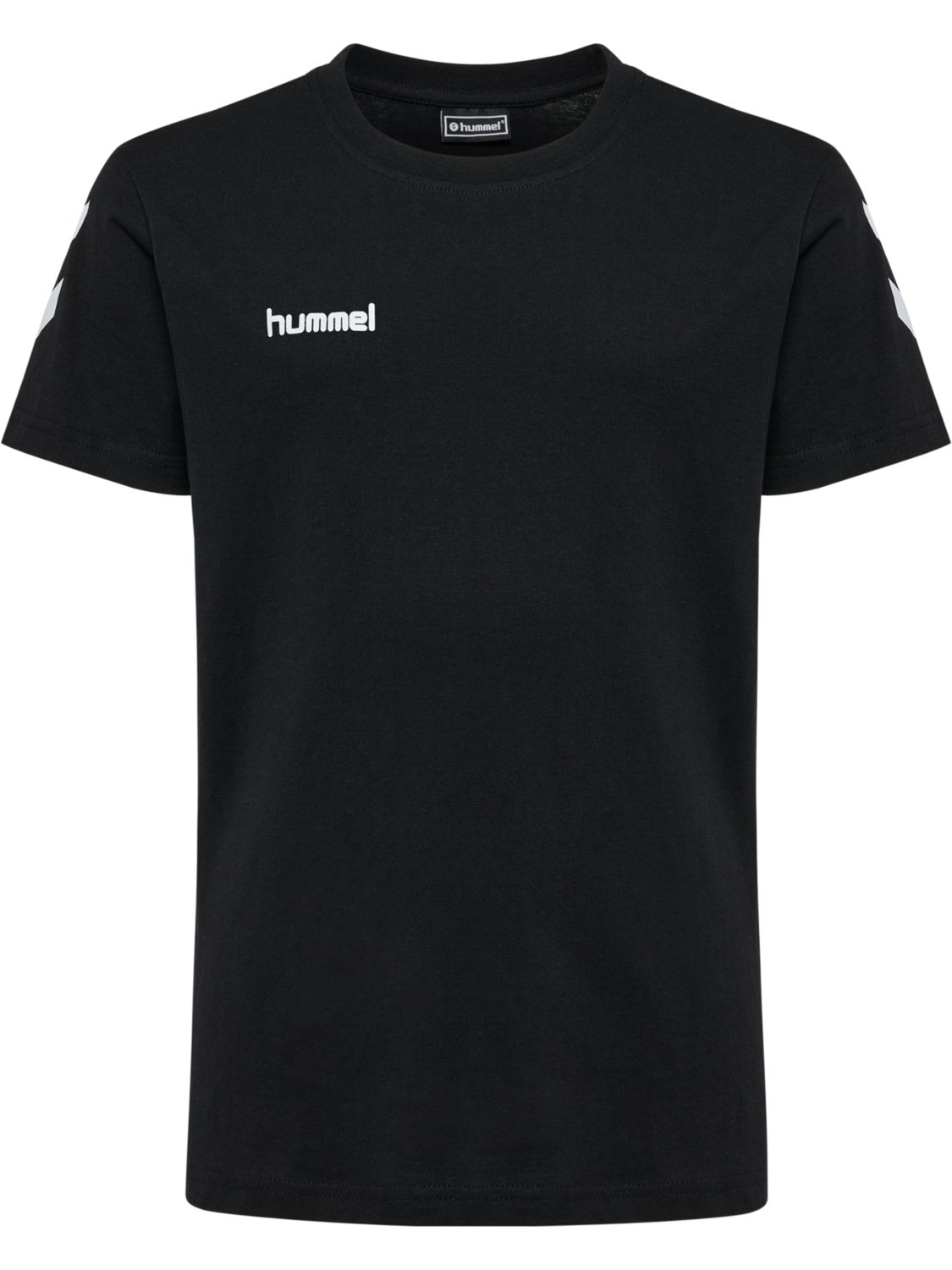 HMLGO KIDS COTTON T-SHIRT S/S, BLACK, packshot