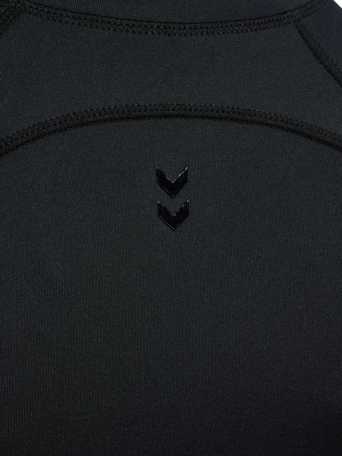 hmlPRIMA W T-SHIRT L/S, BLACK, packshot