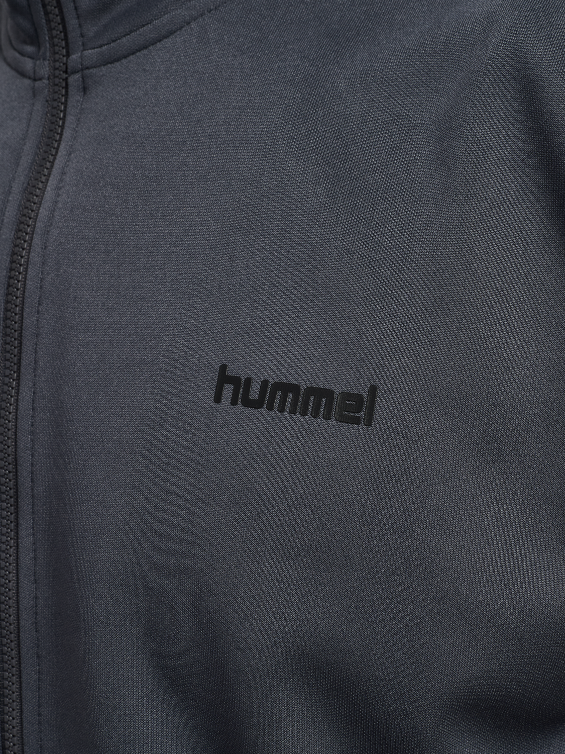 hmlCLUB TRACK TOP, EBONY, packshot