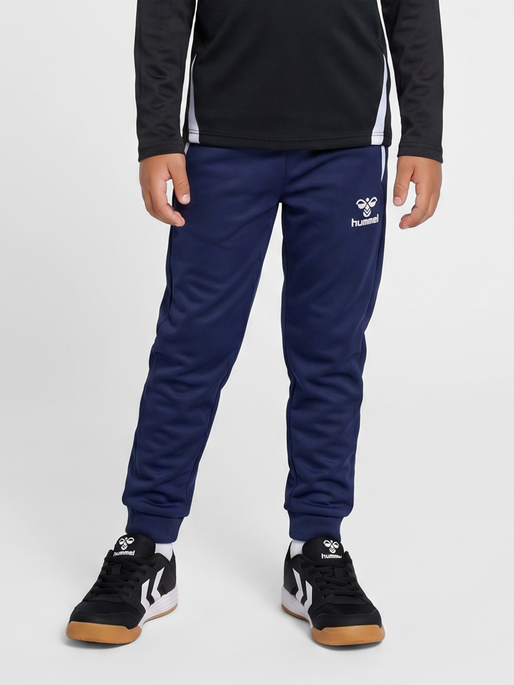 hmlLEAD 2.0 TRACK PANTS KIDS, MARINE, model