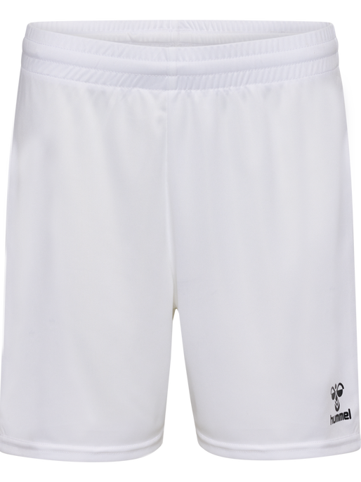 hmlESSENTIAL SHORTS KIDS, WHITE, packshot