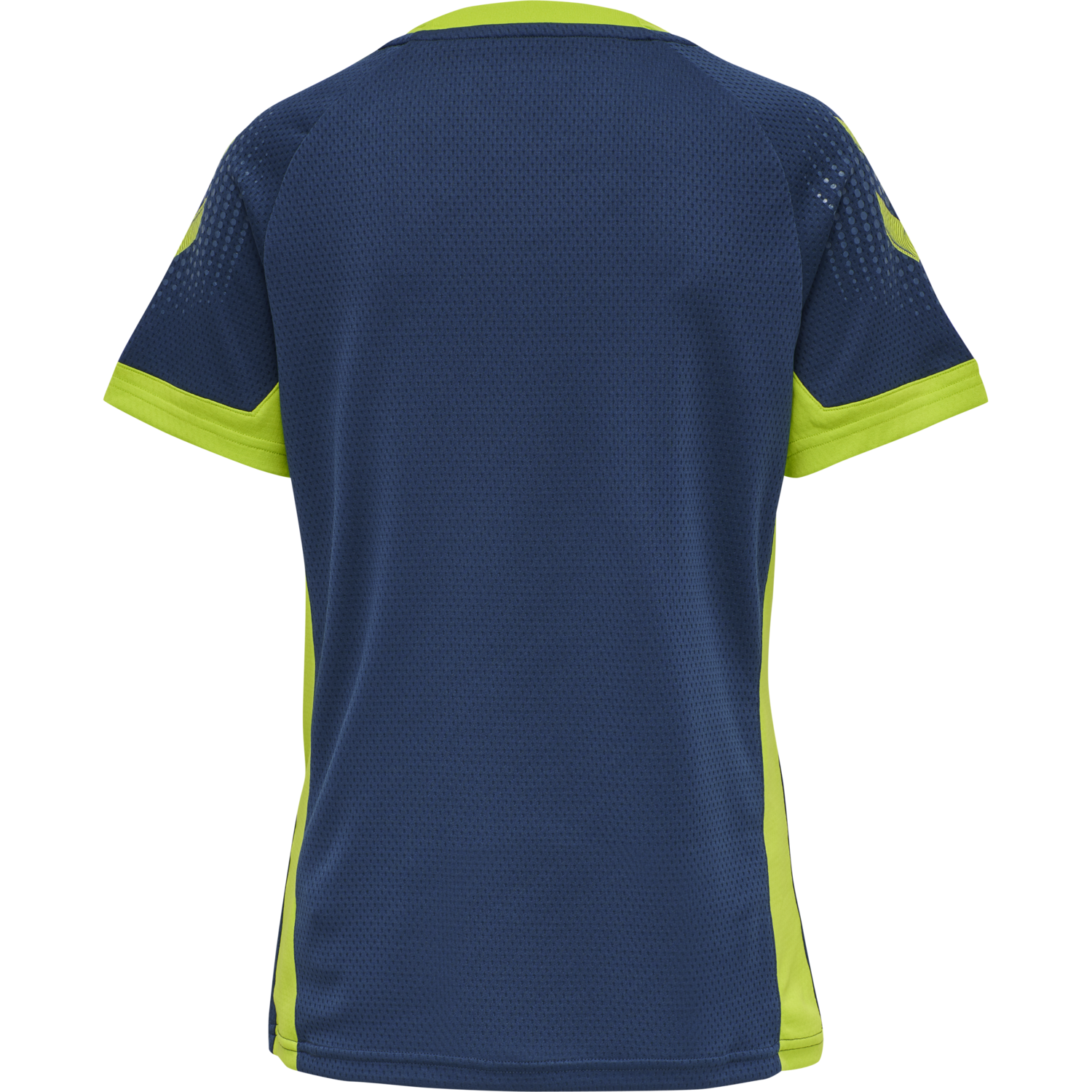 hmlLEAD WOMENS S/S POLY JERSEY, DARK DENIM, packshot