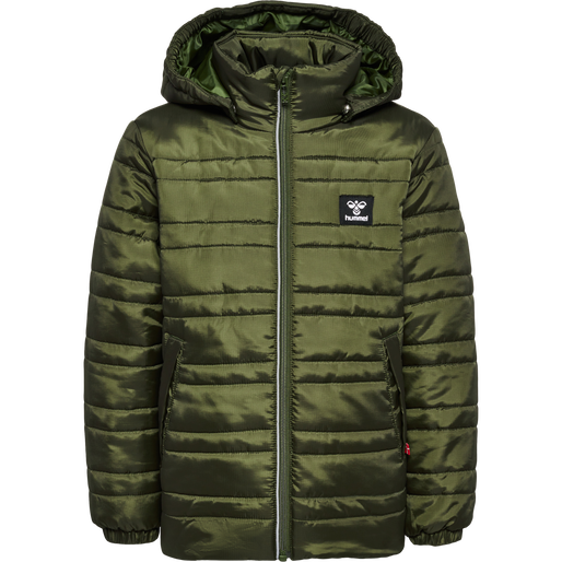 hmlBILBO TEX JACKET, OLIVE NIGHT, packshot