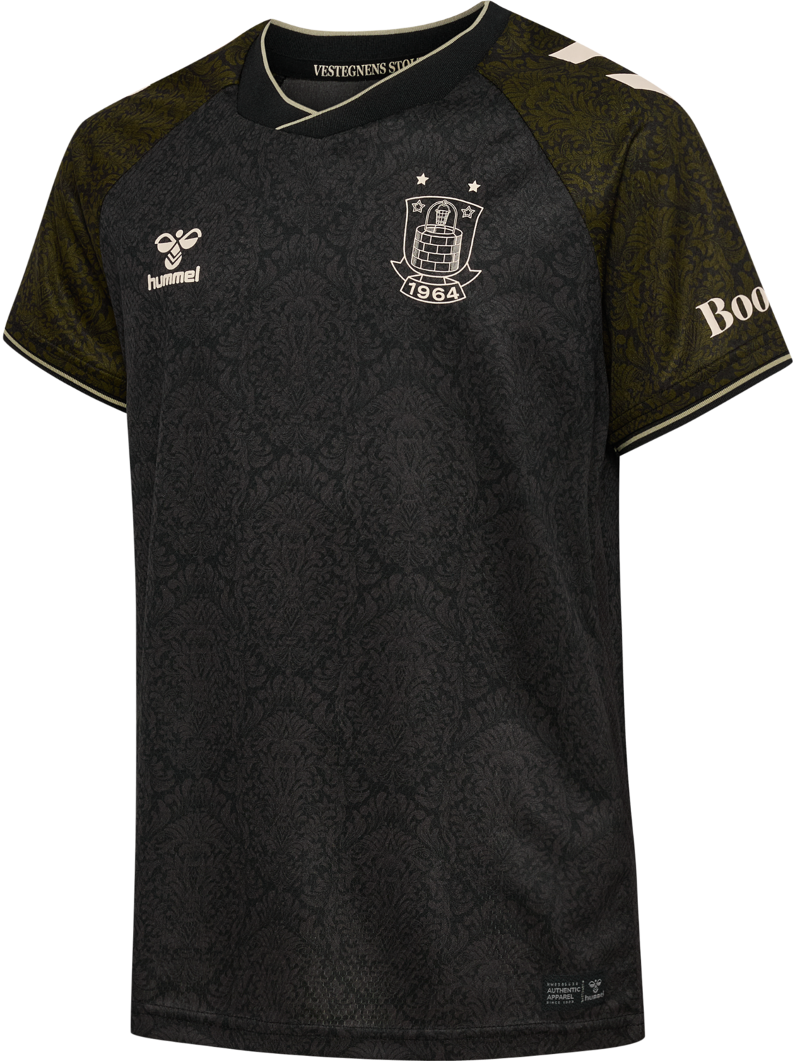 BIF 24/25 THIRD JERSEY S/S KIDS, CAVIAR/FIR GREEN, packshot