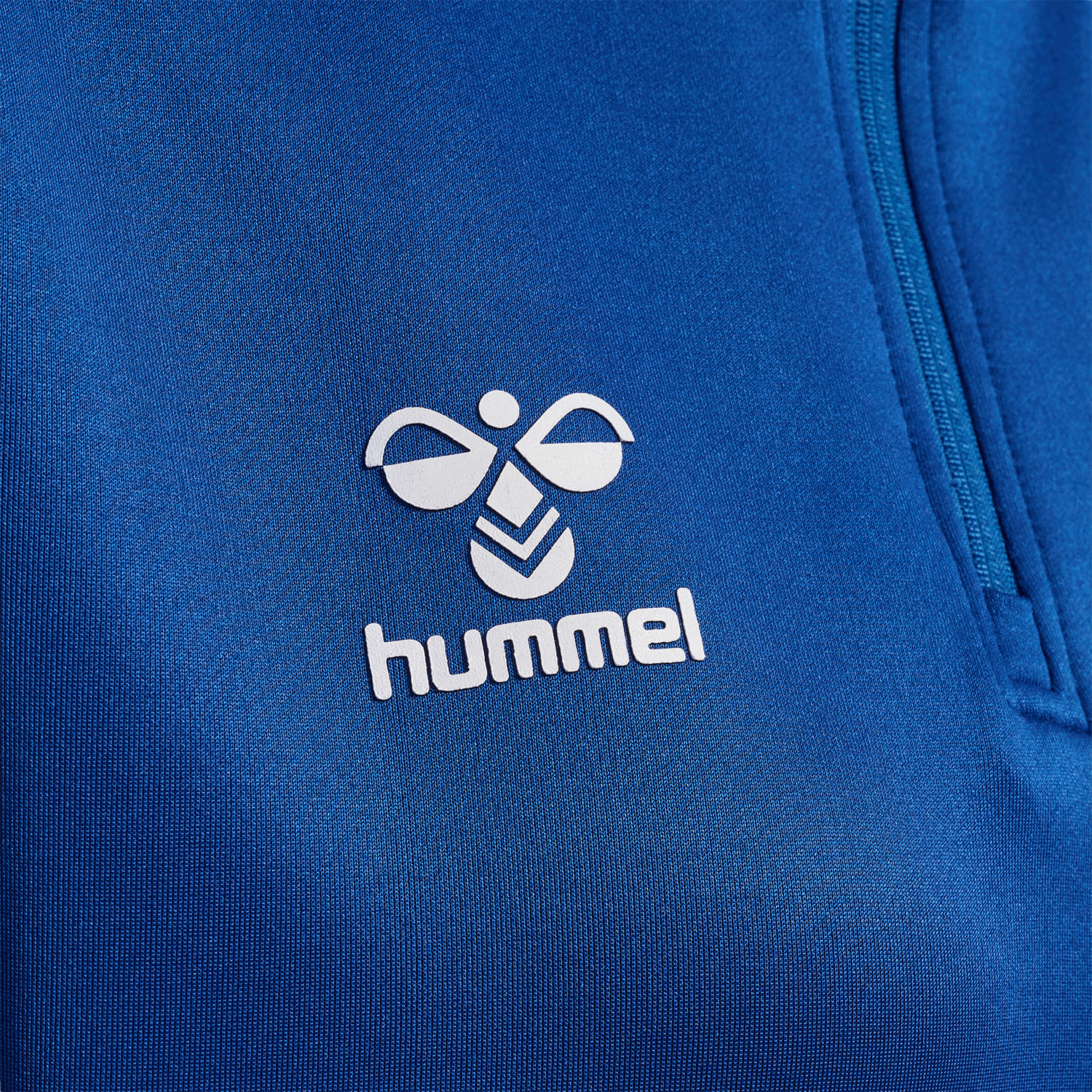 hmlCORE XK HALF ZIP SWEAT WOMAN, TRUE BLUE, packshot