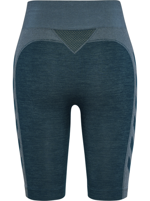 hmlCLEA SEAMLESS CYCLING SHORTS, DARK SEA hmlCLEA SEAMLESS CYCLING SHORTS, DARK SEA, packshot