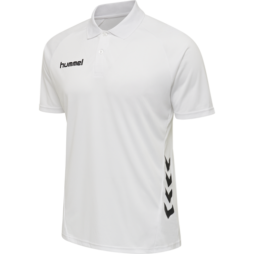 hmlPROMO POLO, WHITE, packshot