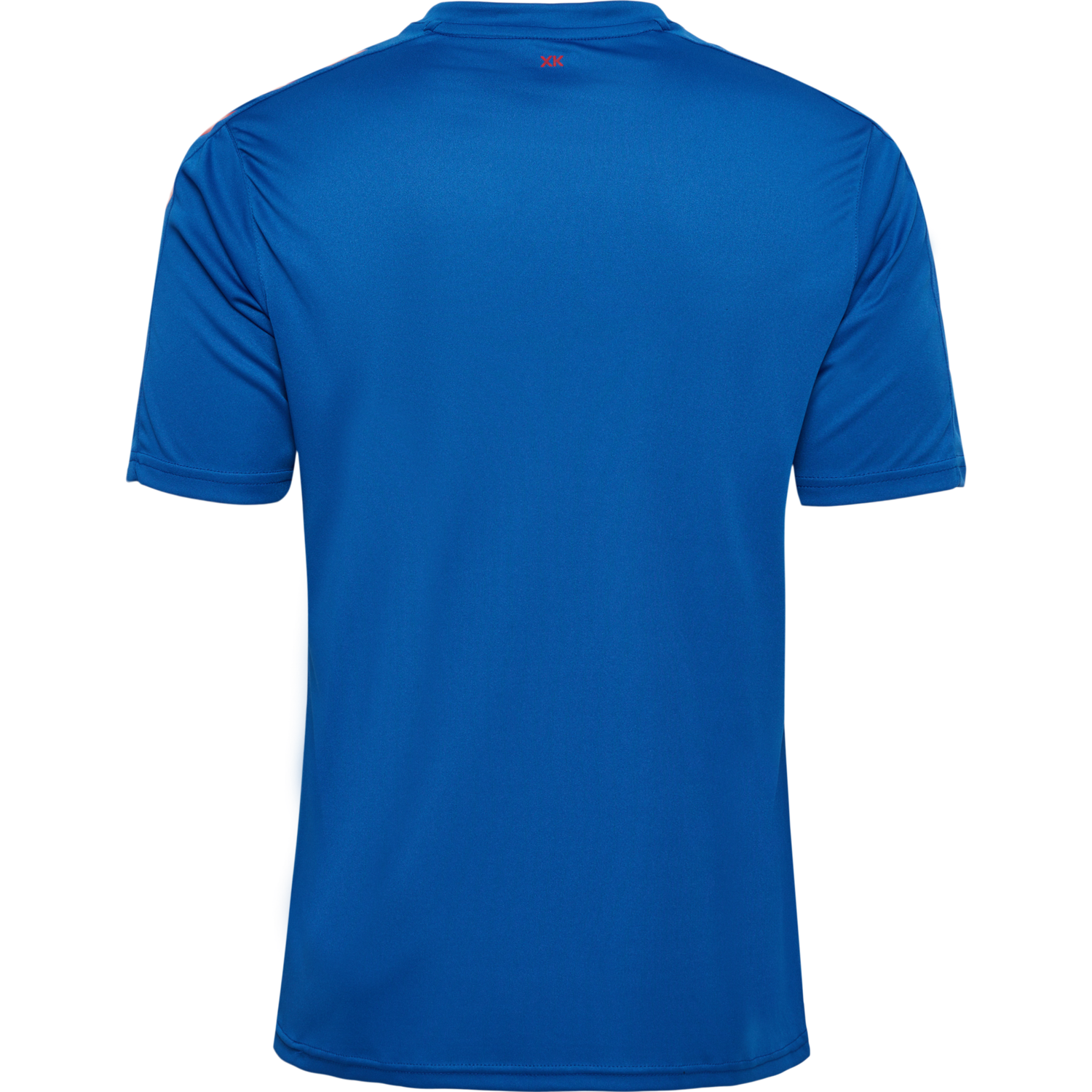 hmlCORE XK STRIPED JERSEY S/S, TRUE BLUE/TRUE RED, packshot