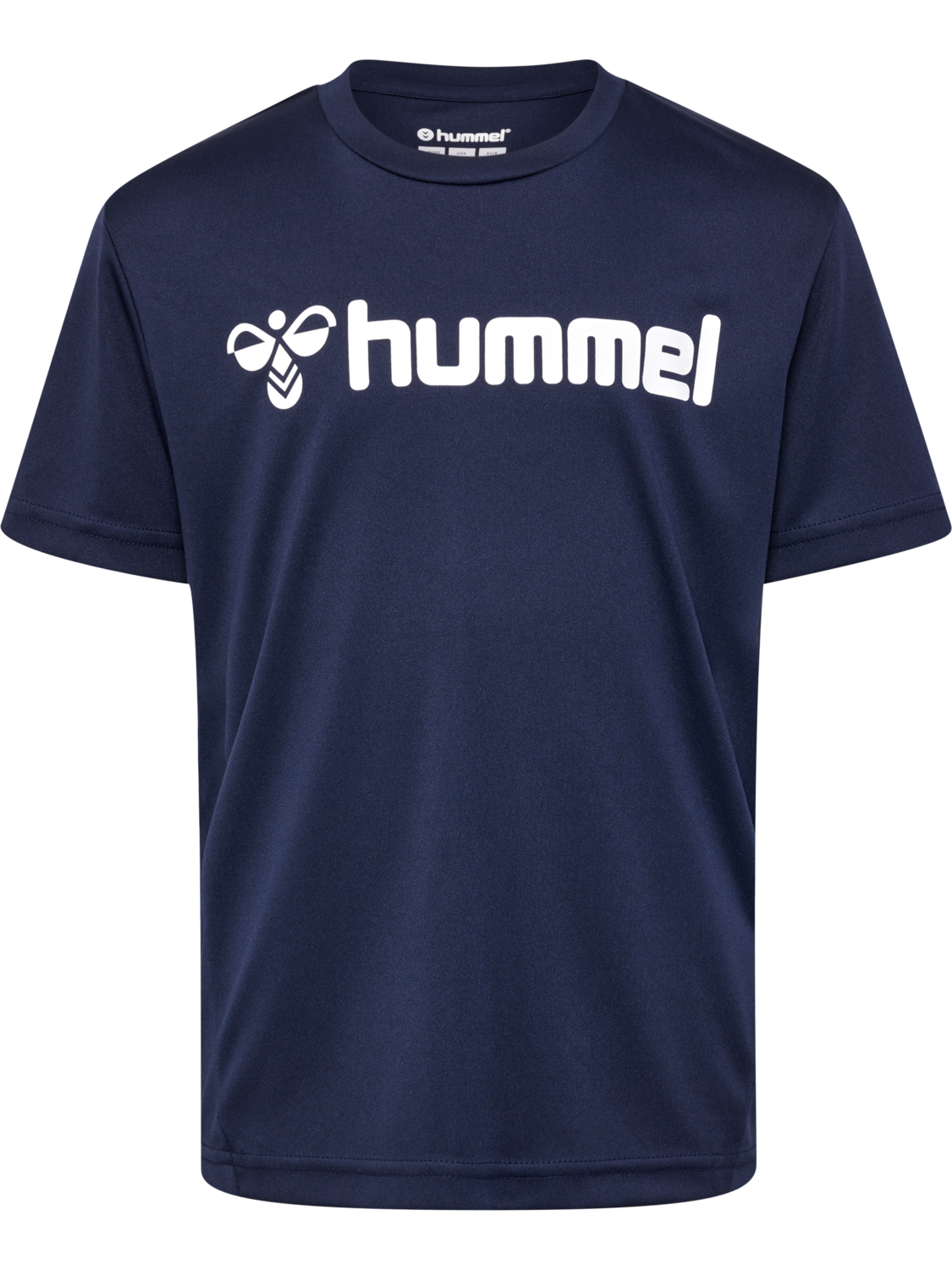 hmlLOGO JERSEY S/S KIDS, MARINE, packshot